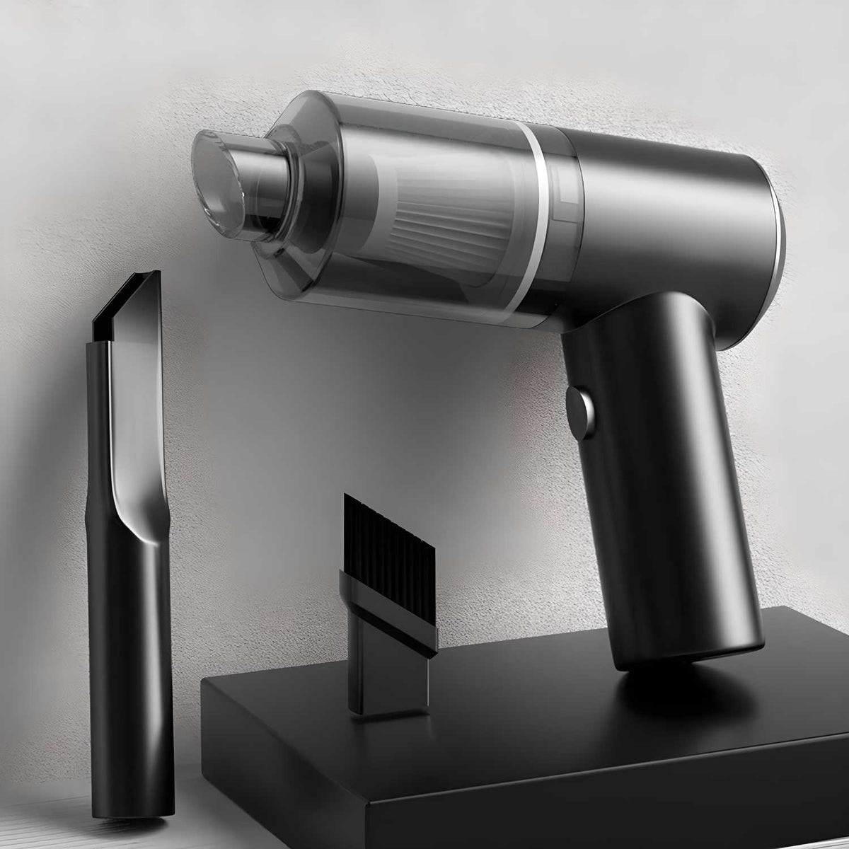 Mini Portable Vaccum Cleaner - USB Rechargeable Handheld Cleaner for Home and Car